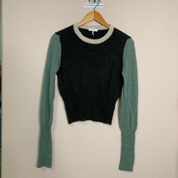 rag & bone Colorblock Wool Sweater – Size M - Picture 3 of 7